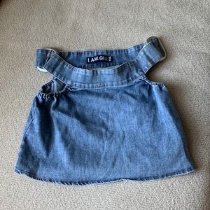 I.AM.GIA MINI DENIM SKIRT